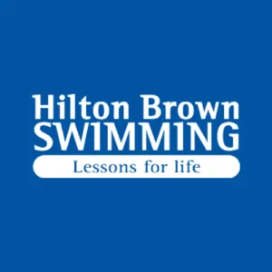 Hilton Brown Swimming Logo