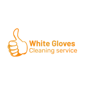 White Gloves Cleaning Logo