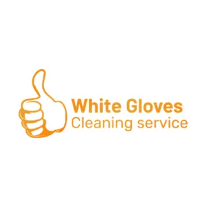 White Gloves Cleaning Logo