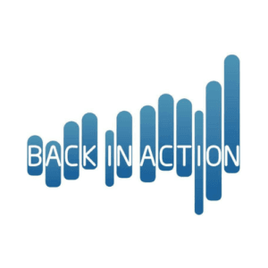 back in action logo