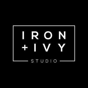 iron and ivy hair studio logo