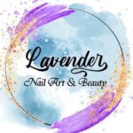 lavender nail art logo