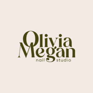 olivia megan nail studio logo