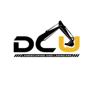 dcu landscaping and lawncare logo
